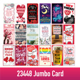 ITEM NUMBER 023448L JUMBO CARD - STORE SURPLUS NO DISPLAY 18 PIECES PER PACK