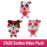 ITEM NUMBER 023450L SMITTEN KITTEN PLUSH - STORE SURPLUS NO DISPLAY 3 PIECES PER PACK