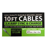 ITEM NUMBER 974690 - PILOT $12 CABLE WING RACK SIGNAGE SUPPLIES