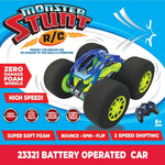 ITEM NUMBER 023321L MONSTER STUNT RC - STORE SURPLUS NO DISPLAY 6 PIECES PER PACK STORE SURPLUS