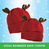 ITEM NUMBER 023326L KID ANTLER HAT - STORE SURPLUS NO DISPLAY 6 PIECES PER PACK