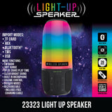 ITEM NUMBER 023323L LIGHT-UP SPEAKER - STORE SURPLUS NO DISPLAY 4 PIECES PER PACK