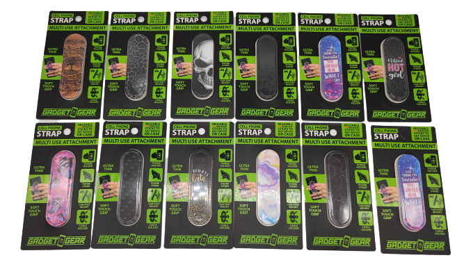 ITEM NUMBER 023115L CELL PHONE STRAP - STORE SURPLUS NO DISPLAY 12 PIECES PER PACK