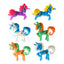 ITEM NUMBER KP3276 Unicorn & Pony Figurines with Stickers BG = 12 PCS4