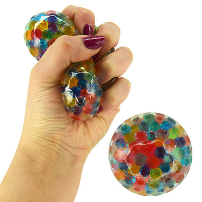 ITEM NUMBER KP3382 Rainbow Squeeze Bead Balls BX = 12 PCS