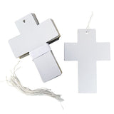 ITEM NUMBER KP3493 DIY Chipboard Crosses with String BG = 24 PCS