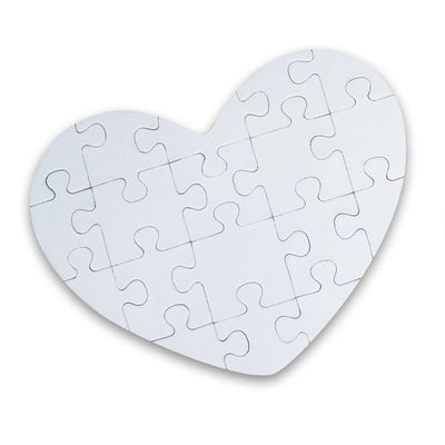 ITEM NUMBER KP3499 DIY Heart Puzzle Class Pack BG = 24 PCS