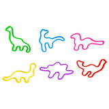 ITEM NUMBER KP3555 Dinosaur Jumbo Silicone Shape Bands BG = 48 PCS