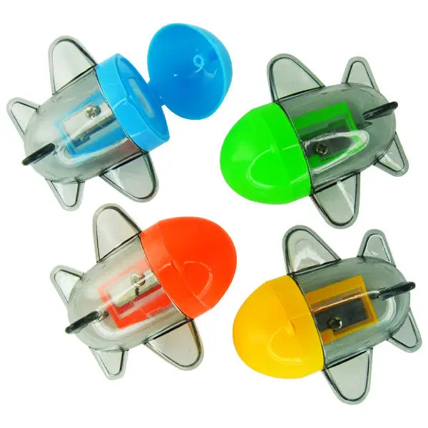 ITEM NUMBER KP3815 Airplane Pencil Sharpeners BG = 12 PCS BULK PRODUCT