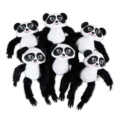 ITEM NUMBER KP4083 Small Stuffed Panda BG = 6 PCS