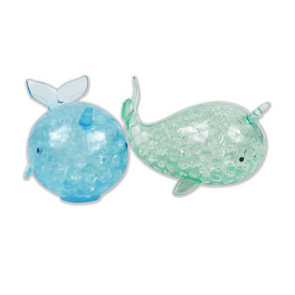 ITEM NUMBER KP4113 ITEM NUMBER  squeeze-bead-narwhal Selling Unit: BX = 12 PCS