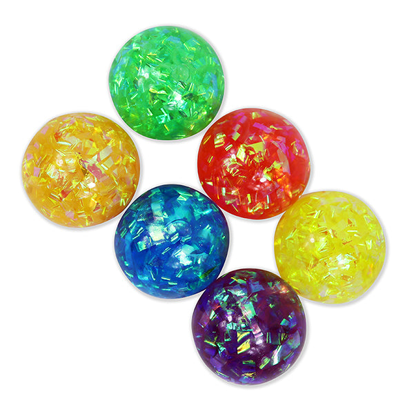 ITEM NUMBER KP4115 Squeeze Tinsel Water Ball BX = 12 PCS