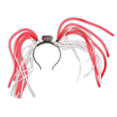 ITEM NUMBER NA 4333/R Red Light-Up Tentacle Headband BG = 1 PC