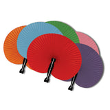 ITEM NUMBER NB 8439 Colorful Paper Fans BG = 12 PCS