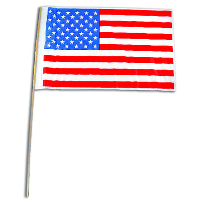 ITEM NUMBER NC 8046 4" x 6" American Flags BG = 12 PCS