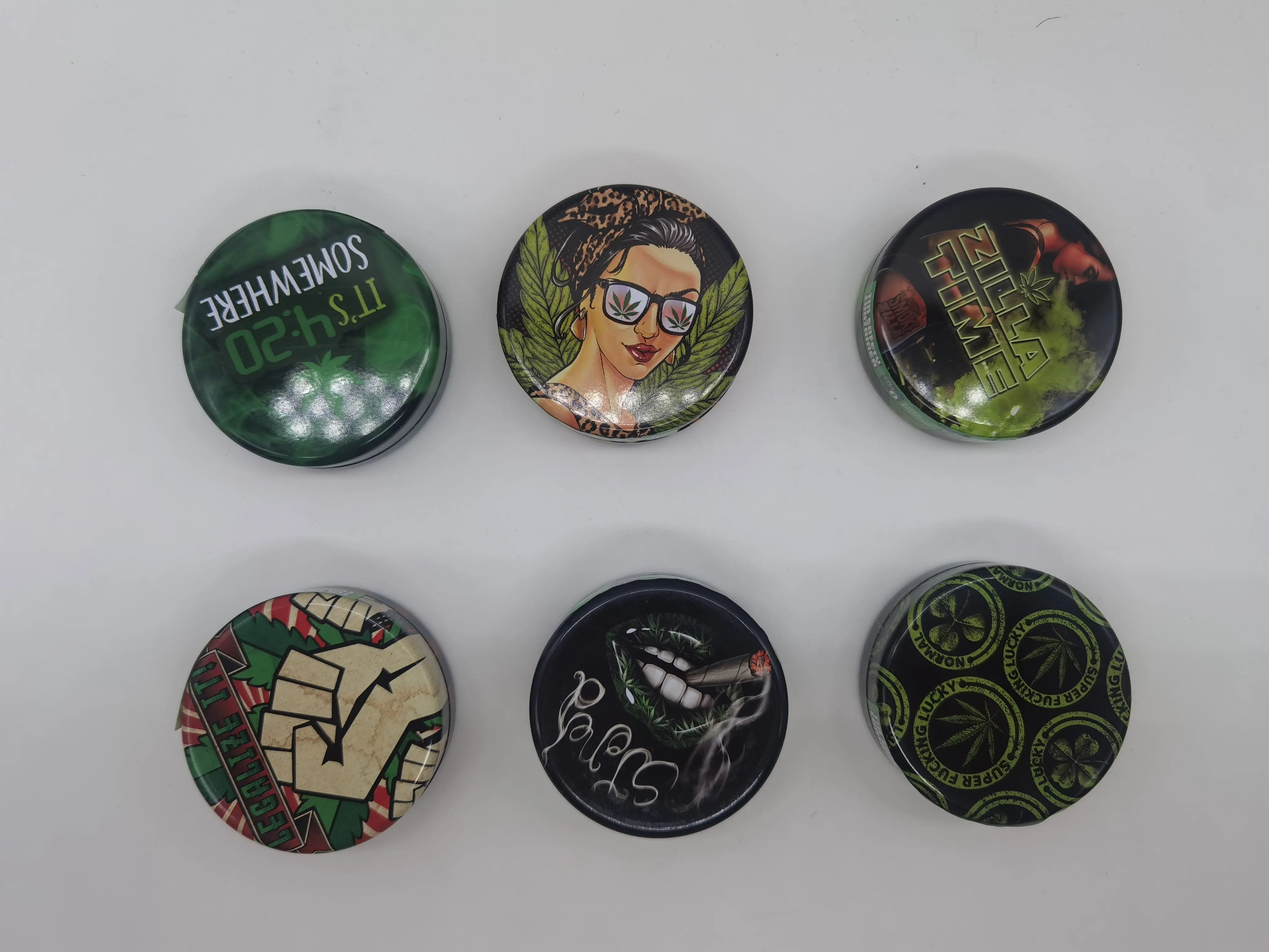 ITEM NUMBER 030032 METAL SAFETY CONTAINER MIX X 12 PIECES PER DISPLAY WHOLESALE