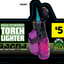 ITEM NUMBER 041419 MOLDED TORCH LIGHTER 9 PIECES PER DISPLAY