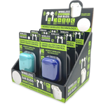 ITEM NUMBER 023635 TWS EARBUDS B 6 PIECES PER DISPLAY WHOLESALE