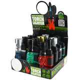 ITEM NUMBER 021915 MOLDED TORCH LIGHTER B 12 PIECES PER DISPLAY