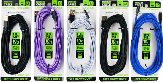 ITEM NUMBER 023105L WING 10FT CABLE MFI - STORE SURPLUS NO DISPLAY 5 PIECES PER PACK