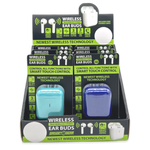 ITEM NUMBER 023635 TWS EARBUDS B 6 PIECES PER DISPLAY WHOLESALE