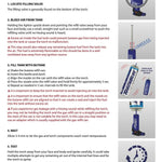 ITEM NUMBER 024878 TB CIGAR TORCH 8 PIECES PER DISPLAY WHOLESALE