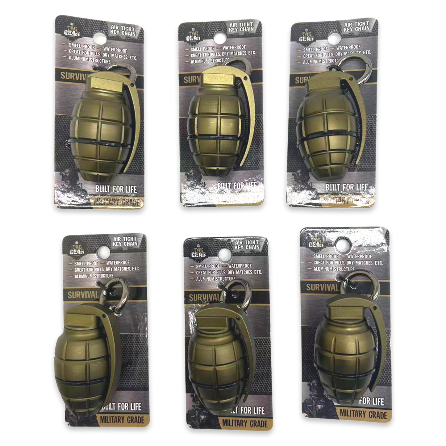 ITEM NUMBER 023513L Grenade Storage KC - STORE SURPLUS NO DISPLAY 6 PIECES PER PACK